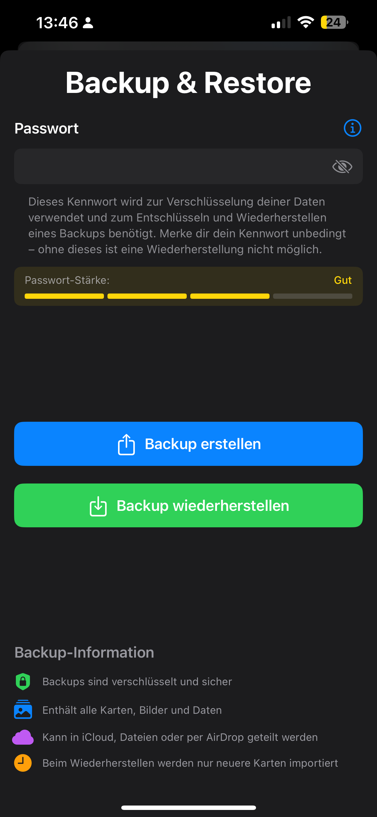 Backup & Restore