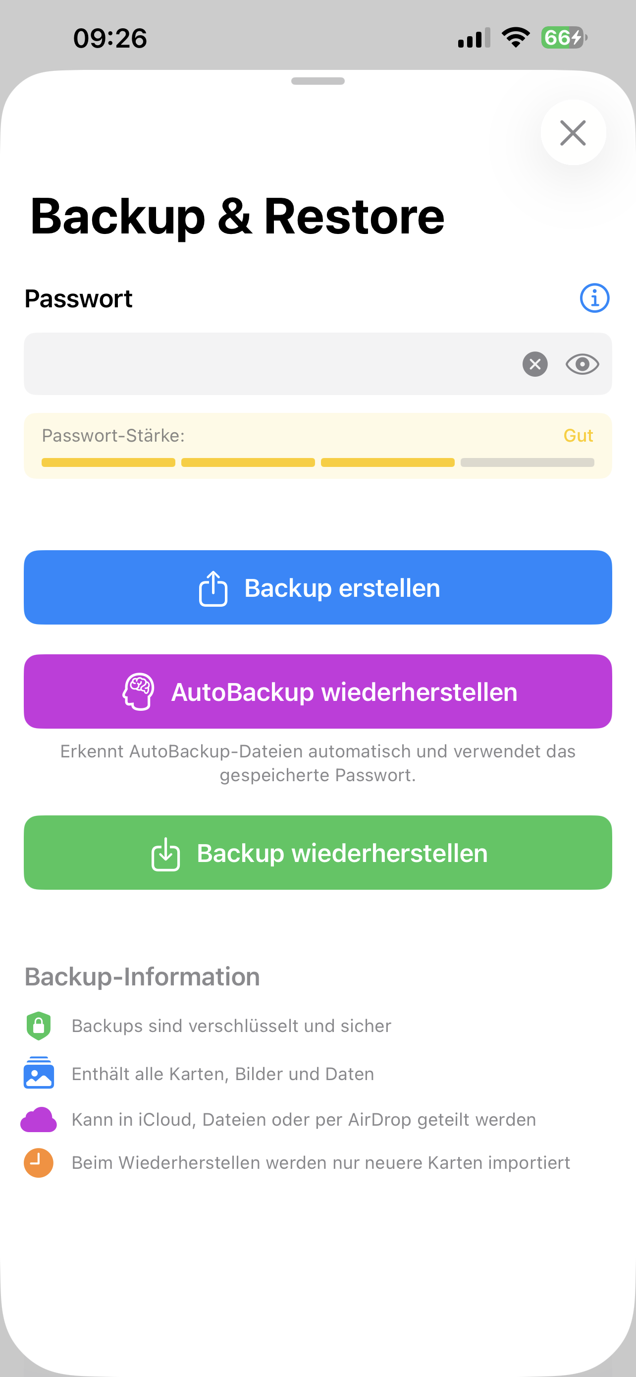 Backup & Restore